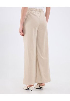Pantalón Para Mujer Multiusos Plano Color Beige Marca Patprimo #30072002