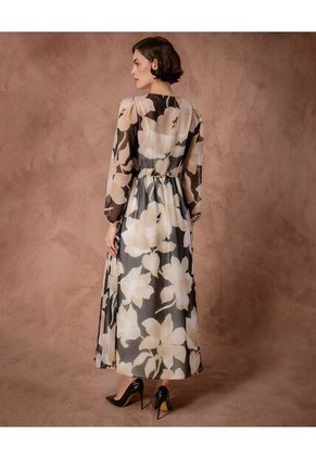 Vestido  Para Mujer M/L Largo Color Negro Marca Patprimo #30171112