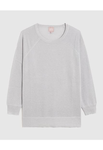 Saco Para Mujer Cuello Redondo Color Gris Marca Patprimo #14330227