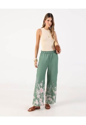 Pantalón  Para Mujer Moda Color Verde Marca Patprimo #30078218