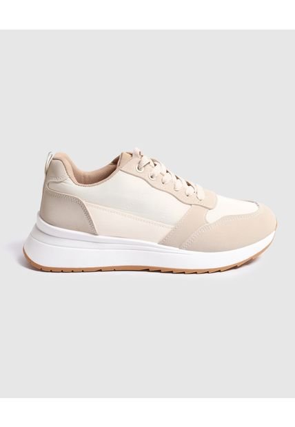 Tenis Para Mujer Casual Color Beige Marca Patprimo #30720051