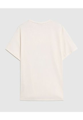 Camiseta Para Mujer Manga Corta Moda Color Crema Marca Patprimo #14099789