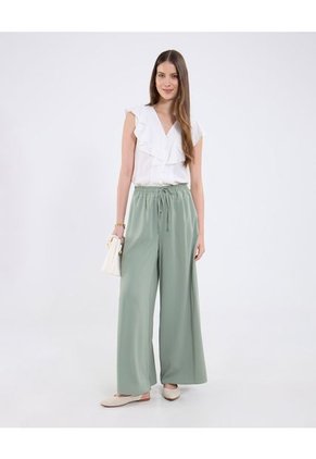 Pantalón Para Mujer Moda Color Verde Marca Patprimo #30071999