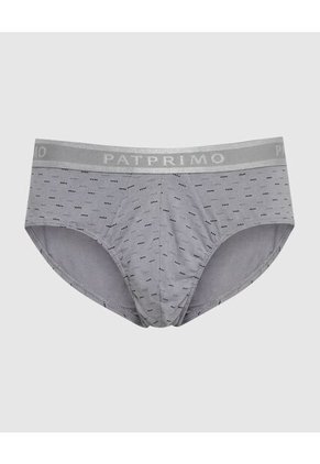 Boxer X1 Para Hombre Brief Color Gris Marca Patprimo #44000515