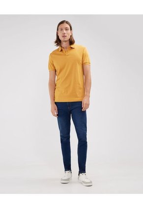 Polo Para Hombre Cuello Tejido Sin Bolsillo Color Naranja Marca Patprimo #44112585