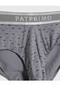 Boxer X1 Para Hombre Brief Color Gris Marca Patprimo #44000515 de Patprimo