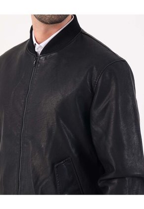 Chaqueta  Para Hombre Bomber Color Negro Marca Patprimo #44080350