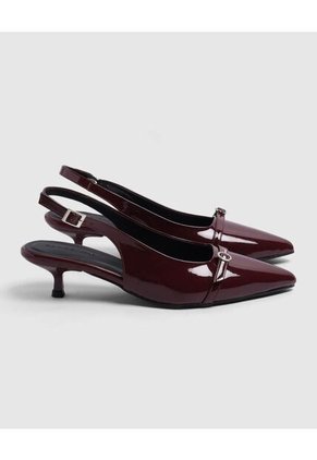 Tacos Para Mujer Color Vino Marca Patprimo #30710052