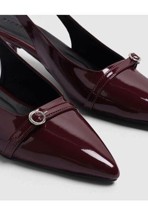 Tacos Para Mujer Color Vino Marca Patprimo #30710052