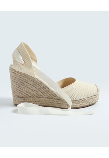 Espadrilles Para Mujer  Color Crudo Marca Patprimo #30700025