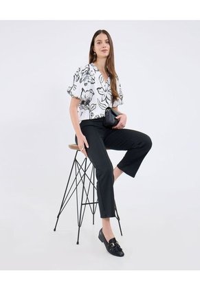 Blusa Para Mujer Manga Corta Color Blanco Marca Patprimo #30123565