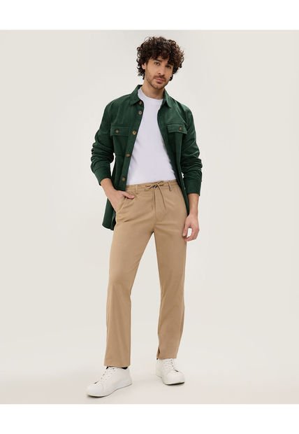 Pantalón Para Hombre Jogger Color Café Claro Marca Patprimo #44071106