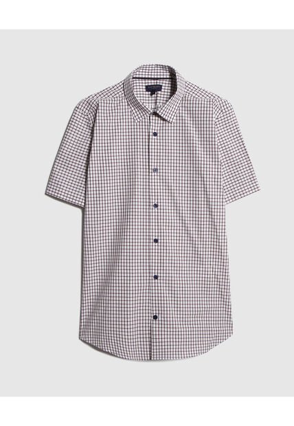Camisa Para Hombre Manga Corta Sin Bolsillo Color Café  Marca Patprimo #44012995