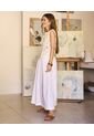 Falda  Para Mujer Largo Color Blanco Marca Patprimo #30148215 de Patprimo