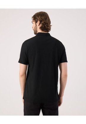 Polo Básica  Para Hombre Negro Patprimo