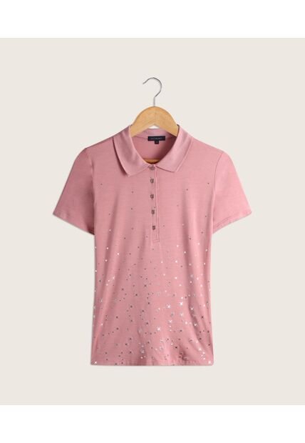 Polo Con Brillante  Para Mujer Verde Patprimo