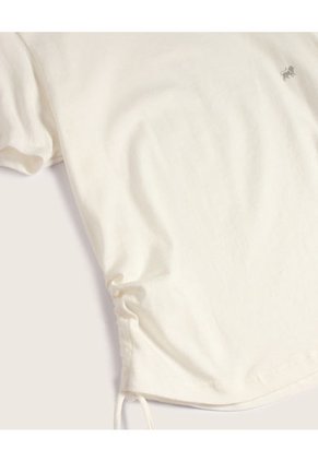 Camiseta Para Niña Manga Corta Color Blanco Marca Patprimo #86090333