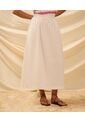 Falda  Para Mujer Largo Color Blanco Marca Patprimo #30148215 de Patprimo