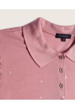 Polo Con Brillante Para Mujer Verde Patprimo