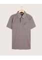 Polo Estampada Cuello Duro , Con Bolsillo  Para Hombre Gris Patprimo de Patprimo