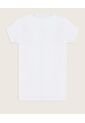 Camiseta Interior Niño Kids Cuello V Unicolor  Infantil Niño Blanco Patprimo de Patprimo