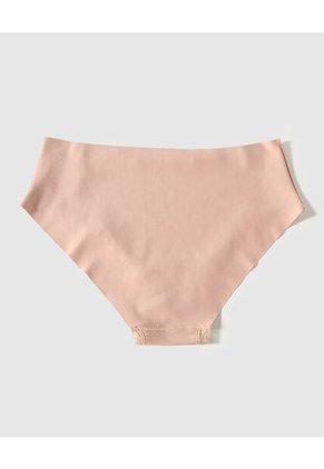 Panty Clásico Unicolor Con Elástico Visible  Para Mujer Rosa Patprimo