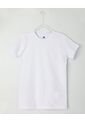 Camiseta Interior Niño Manga Corta Unicolor  Infantil Niño Blanco Patprimo de Patprimo