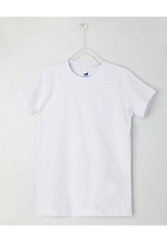 Camiseta Interior Niño Manga Corta Unicolor  Infantil Niño Blanco Patprimo Patprimo