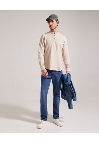 Jean Regular Tono Azul Oscuro  Para Hombre Azul Patprimo Patprimo