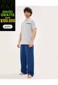Pijama Para Hombre M/C P/L Color Gris  Marca Patprimo #44040209 de Patprimo