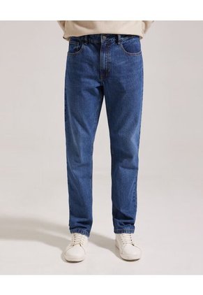 Jean Regular Tono Azul Oscuro  Para Hombre Azul Patprimo