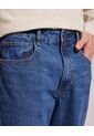 Jean Regular Tono Azul Oscuro  Para Hombre Azul Patprimo de Patprimo
