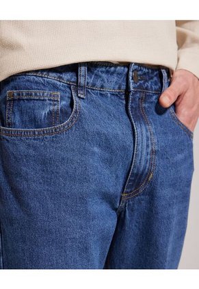Jean Regular Tono Azul Oscuro  Para Hombre Azul Patprimo