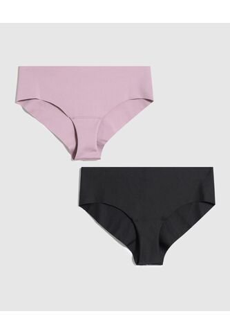 Pack X2 Panty En Microfibra   Para Mujer Surtido Patprimo Patprimo
