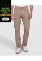 Jeans  Regular Fit Con Cinco Bolsillos  Para Hombre Beige Patprimo de Patprimo