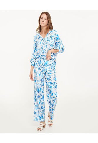 Pantalón Para Mujer  Color Azul  Marca Patprimo #30071798 Patprimo