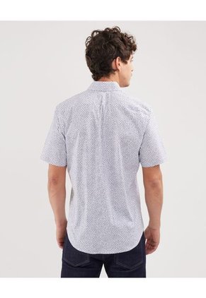 Camisa Para Hombre Manga Corta Sin Bolsillo Color Gris  Marca Patprimo #44012994