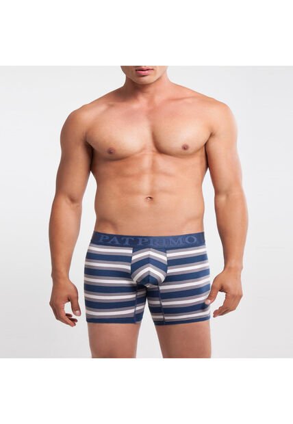 Boxer X1 Para Hombre Fleat Seamer Medio Color Gris Marca Patprimo #44000201