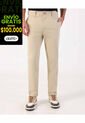 Pantalón Chino Unicolor De Corte Casual  Para Hombre Beige Patprimo de Patprimo