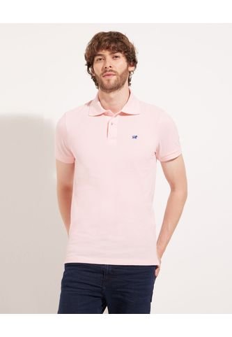 Polo Para Hombre Cuello Tejido Sin Bolsillo Color Rosado Marca Patprimo #44112316 Patprimo
