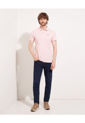 Polo Para Hombre Cuello Tejido Sin Bolsillo Color Rosado Marca Patprimo #44112316
