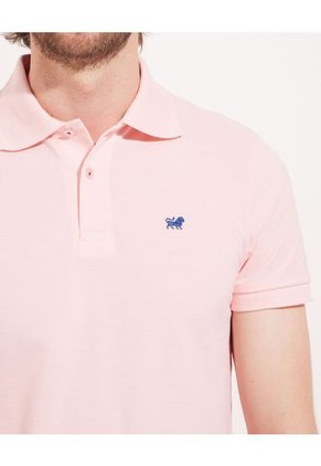 Polo Para Hombre Cuello Tejido Sin Bolsillo Color Rosado Marca Patprimo #44112316