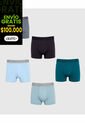 Set X5 Bóxers Trunk Esenciales  X5 Para Hombre Surtido Patprimo de Patprimo