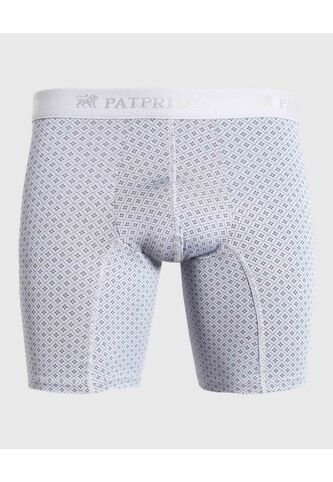 Boxer X1 Para Hombre Fleat Seamer Medio Color Gris Marca Patprimo #44000413 Patprimo