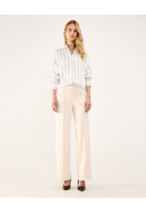 Camisa Para Mujer Manga Larga Color Blanco Marca Patprimo #30010661