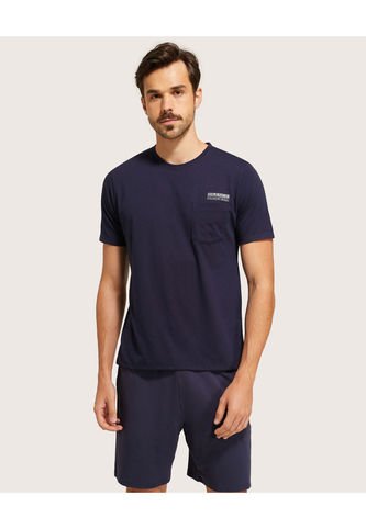 Bermuda Para Hombre  Color Azul  Marca Patprimo #44100242 Patprimo