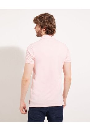 Polo Para Hombre Cuello Tejido Sin Bolsillo Color Rosado Marca Patprimo #44112316