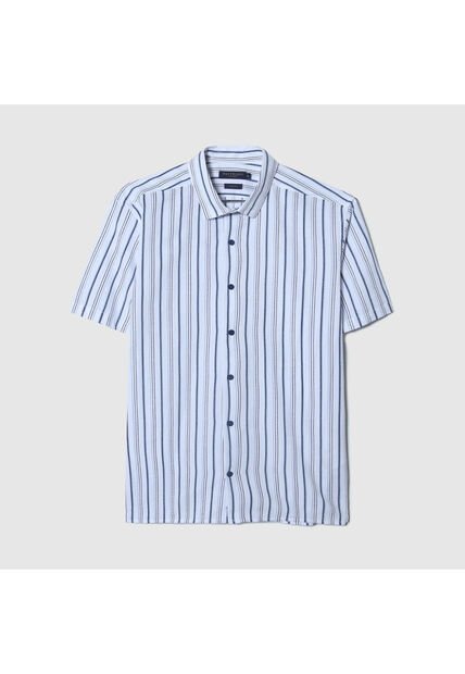 Camisa Para Hombre Manga Corta Sin Bolsillo Color Azul  Marca Patprimo #44012951