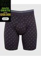 Bóxer Medio Ergonómico Con Estampado  X1 Para Hombre Negro Patprimo de Patprimo