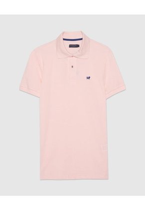 Polo Para Hombre Cuello Tejido Sin Bolsillo Color Rosado Marca Patprimo #44112316